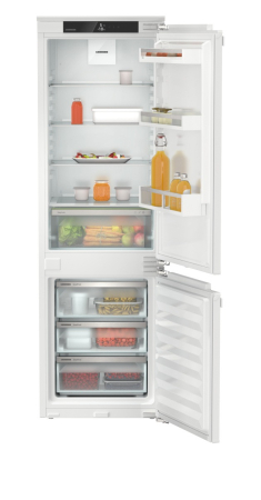 Combine frigorifice incorporabile - Combină frigorifică încorporabilă Liebherr ICe 5103 Pure, EasyFresh, SmartFrost, 264 l, nișă 178 cm, clasa E
