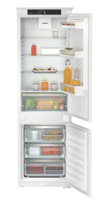 Combine frigorifice incorporabile - Combină frigorifică încorporabilă Liebherr ICSe 5103 Pure, EasyFresh, SmartFrost, 264 l, nișă 178 cm, clasa E