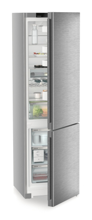 Combine frigorifice - Combină frigorifică independentă Liebherr CNsdb 5723 Plus, EasyFresh, NoFrost, 371 l, 201,5 cm, clasa B, argintiu