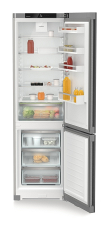 Combină frigorifică independentă Liebherr CNsdc 5703 Pure, EasyFresh, NoFrost, 371 l, 201,5 cm, clasa C, argintiu [2]