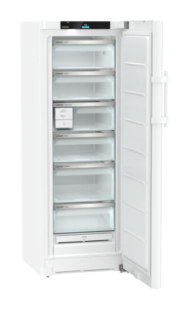Congelator Independent Liebherr FNc 507i, Clasa Valorica Comfort, Culoare steel, Clasa de eficienta energetica C, Înălțime 165.5 cm, Volum total 238 l, Nr. Sertare in congelator 6, Emisii de zgomot ac [2]