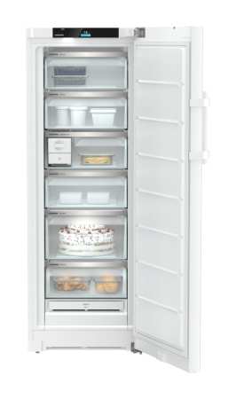 Congelator Independent Liebherr FNc 507i, Clasa Valorica Comfort, Culoare steel, Clasa de eficienta energetica C, Înălțime 165.5 cm, Volum total 238 l, Nr. Sertare in congelator 6, Emisii de zgomot ac [1]