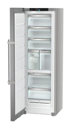 Congelator Independent Side-by-Side Liebherr SFNsdd 526i, Clasa Valorica Comfort, Culoare stainless steel door with SmartSteel, Clasa de eficienta energetica D, Înălțime 185.5 cm, Volum total 277 l, N [2]