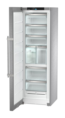 Congelator Independent Side-by-Side Liebherr SFNstd 529i, Clasa Valorica Comfort, Culoare stainless steel door with SmartSteel, Clasa de eficienta energetica D, Înălțime 185.5 cm, Volum total 277 l, N [3]