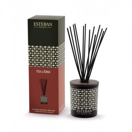 Parfumuri de interior - Difuzor deco. Teck&Tonka &Rezerva 100ml - Esteban Paris