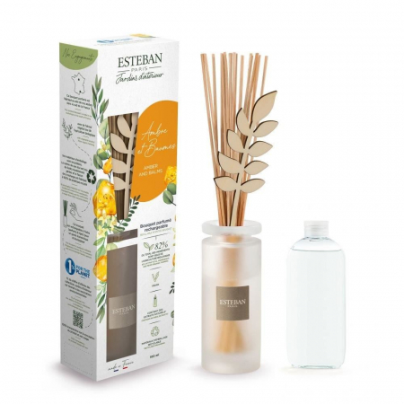 Difuzoare Parfumate - Difuzor Parfum Amber&Balms 100ml - Esteban Paris