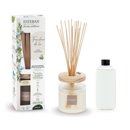 Toate produsele - Difuzor Parfum Ellipse Linen Freshness 200ml - Esteban Paris