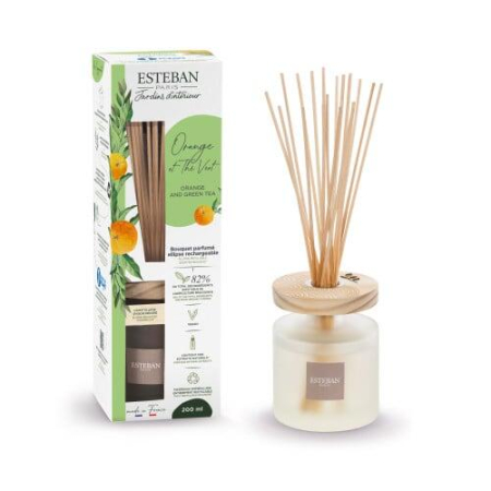 Difuzor Parfum Ellipse Orange&Green Tea 200ml - Esteban Paris [1]