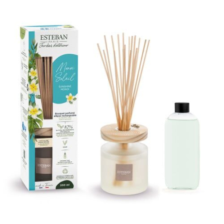 Toate produsele - Difuzor Parfum Ellipse Sunshine Monoi 200ml - Esteban Paris