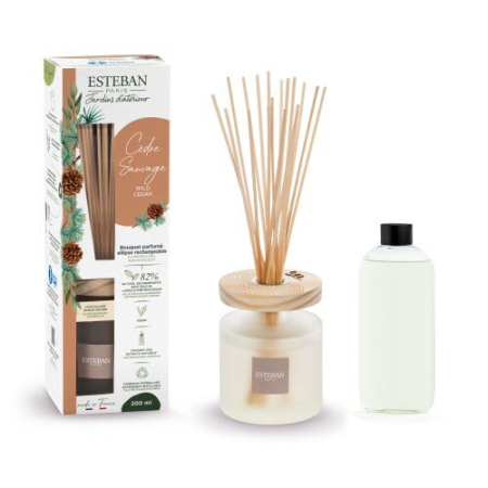Toate produsele - Difuzor Parfum Ellipse Wild Cedar 200ml - Esteban Paris