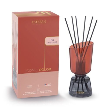 Toate produsele - Difuzor parfum Iconic color Iris Cachemire 250 ml - Esteban Paris
