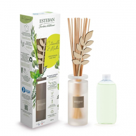 Difuzor Parfum Lemongrass&Mint 100ml - Esteban Paris