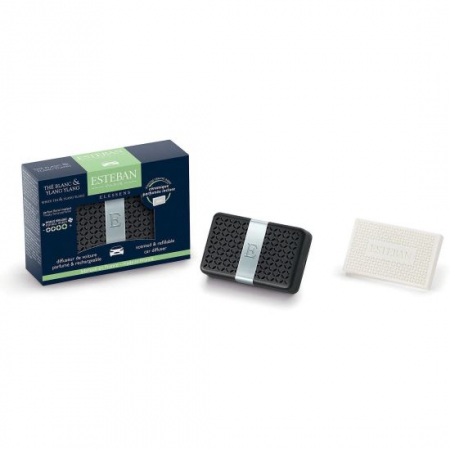 Difuzoare Parfumate - Difuzor parfum masina Cashmere White Tea&Ylang Ylang - Esteban Paris