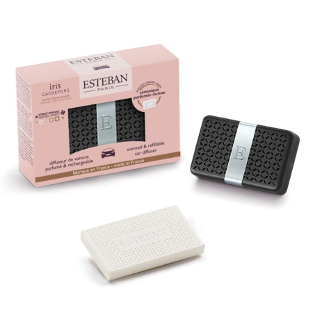 Toate produsele - Difuzor parfum masina Iris Cachemire - Esteban Paris