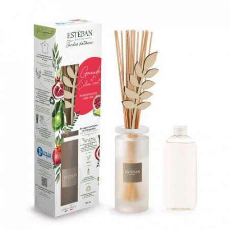 Difuzoare Parfumate - Difuzor Parfum Pomegranate&Lime 100ml - Esteban Paris