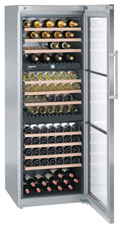 Frigider de depozitare a vinului pe mai multe zone individuale de temperatură WTes 5872 Vinidor Liebherr
