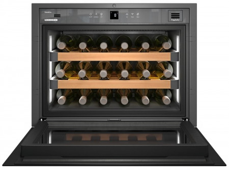 Frigider de depozitare climatizată a vinurilor încorporabil WKEgb 582 GrandCru Liebherr [4]