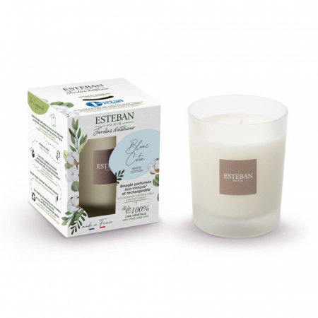 Lumanari - Lumanare Parfumata White Cotton - Esteban Paris