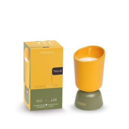 Toate produsele - Lumanare parfumata Iconic Color 220g Neroli - Esteban Paris