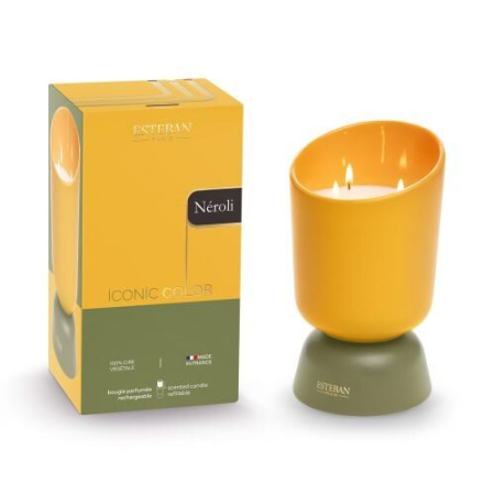 Toate produsele - Lumanare parfumata Iconic Color 700g Neroli - Esteban Paris