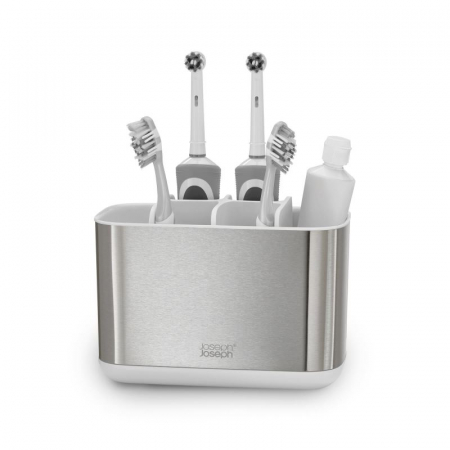 Accesorii - Organizator Mare Accesorii Baie Easy-Store Inox - Joseph&Joseph