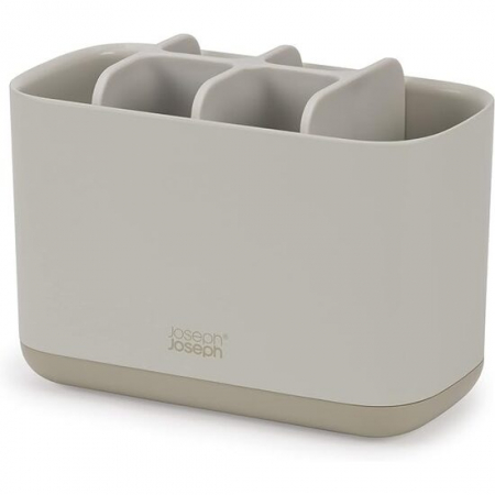Accesorii - Organizator Periuta Dinti Easy-Store Large Ecru - Joseph&Joseph