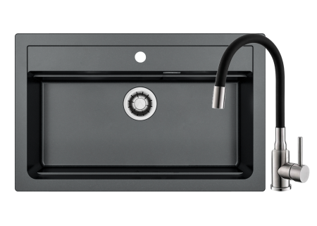 Produse Alveus - Pachet Atrox 40 si baterie Flexa negru satin