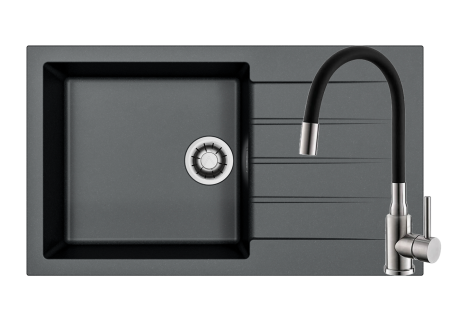 Produse Alveus - Pachet Cadit 40 si baterie Flexa negru satin