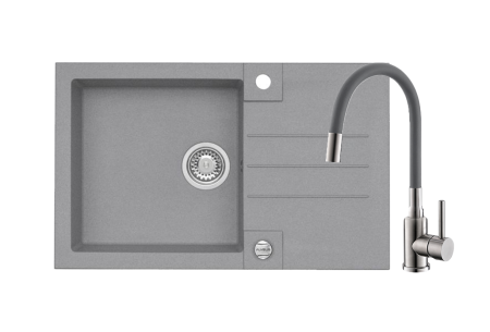 Produse Alveus - Pachet Rock 130 si baterie Flexa gri