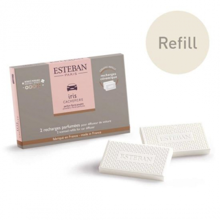 Difuzoare Electrice - Refil parfumat pentru difuzor masina Iris Cachemire - Esteban Paris