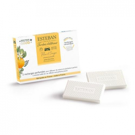 Rezerve pentru difuzoare si lumanari - Refil parfumat pentru difuzor masina Orange Blossoms - Esteban Paris