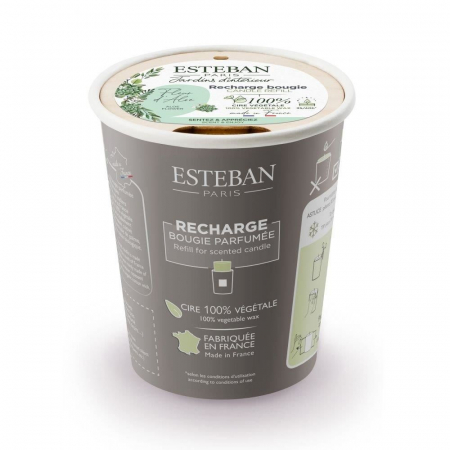 Rezerve pentru difuzoare si lumanari - Rezerva Lumanare Aloe Flower - Esteban Paris