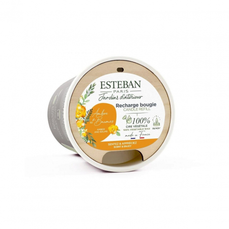 Rezerva Lumanare Amber&Balms - Esteban Paris [1]
