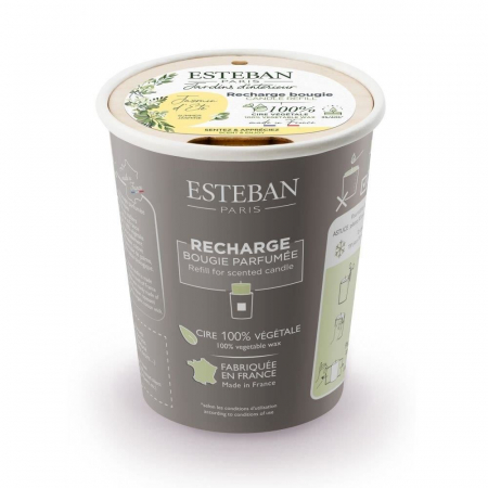 Rezerve pentru difuzoare si lumanari - Rezerva Lumanare Summer Jasmine - Esteban Paris