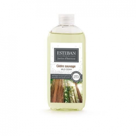 Rezerve pentru difuzoare si lumanari - Rezerva Parfum 100ml Wild Cedar - Esteban Paris