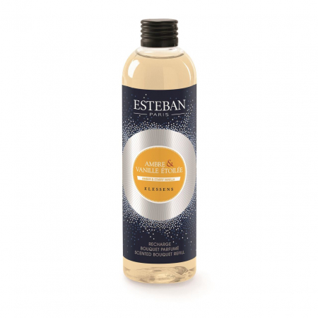 Rezerve pentru difuzoare si lumanari - Rezerva Parfum 250ml Amber&Vanilla - Esteban Paris