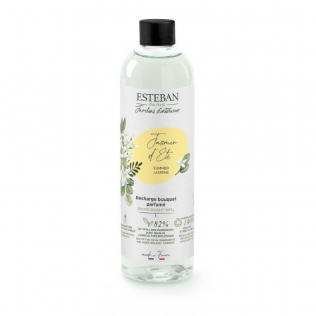 Rezerve pentru difuzoare si lumanari - Rezerva parfum 250ml Summer Jasmine - Esteban Paris