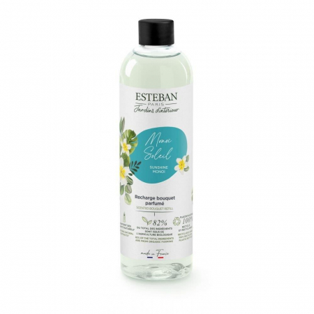 Rezerve pentru difuzoare si lumanari - Rezerva parfum 250ml Sunshine Monoi - Esteban Paris