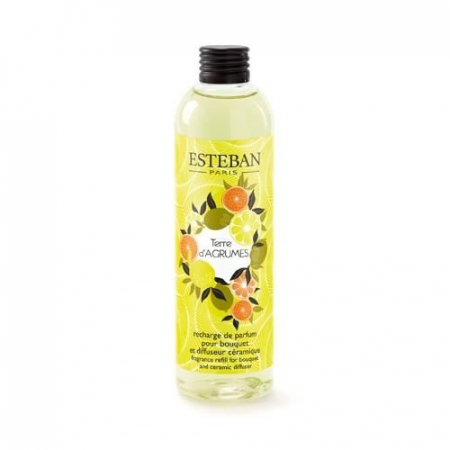 Rezerve pentru difuzoare si lumanari - Rezerva Parfum 250ml Terre D'Agrumes - Esteban Paris