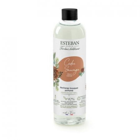 Rezerve pentru difuzoare si lumanari - Rezerva parfum 250ml Wild Cedar - Esteban Paris
