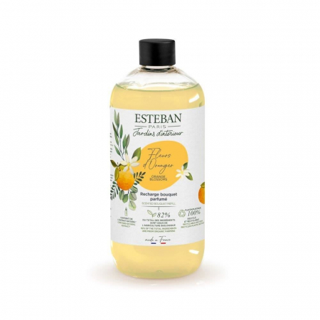 Rezerve pentru difuzoare si lumanari - Rezerva parfum 500ml Orange Blossoms - Esteban Paris