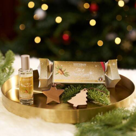 Set 2 decoratiuni si spray parfum 30 ml Ceai si turta dulce - Esteban Paris [5]