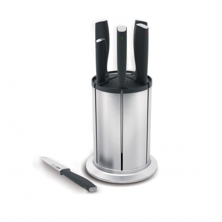 Set 6 cutite Bucatarie cu Suport Inox - Joseph&Joseph [1]