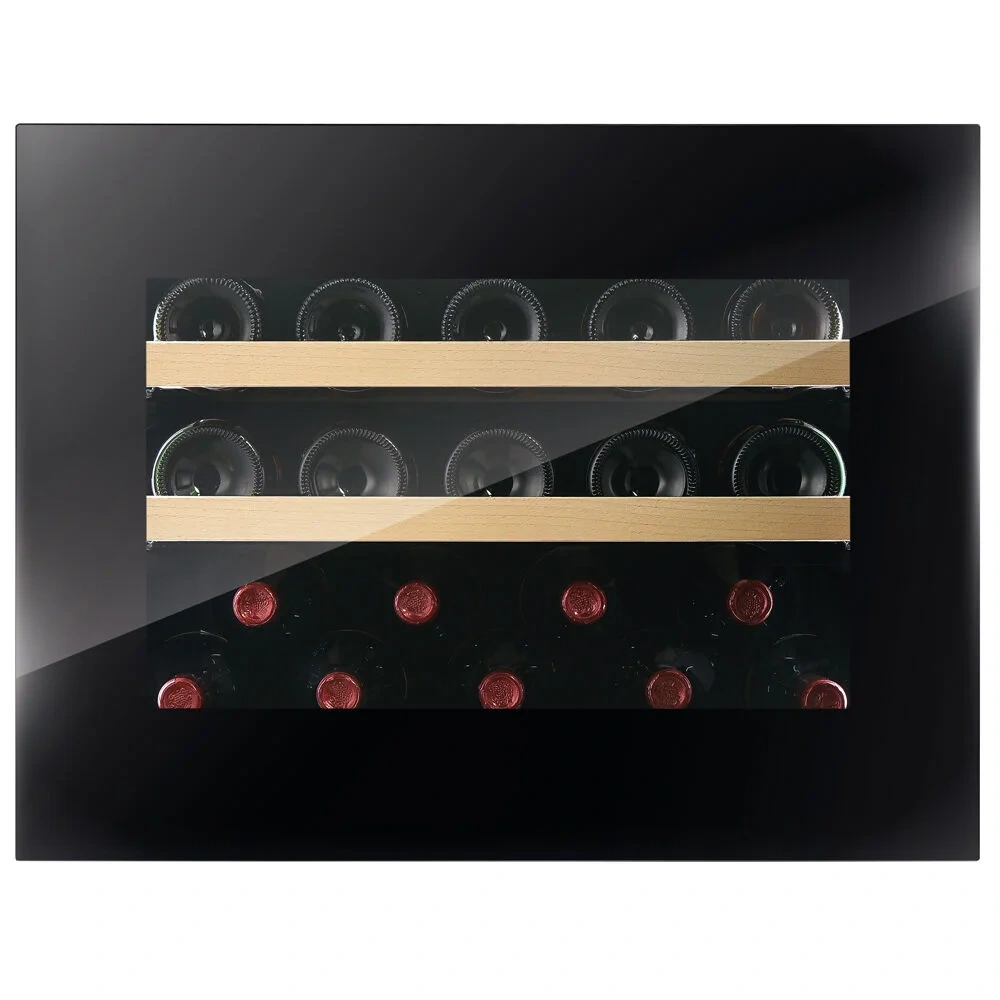 Vitrine de vin Dunavox  - Vitrină de vin încorporabilă Dunavox DVH-19.50C.TO Horizon, 1 zonă, 19 sticle, 45,5 cm, clasa F, culoare RAL personalizabilă