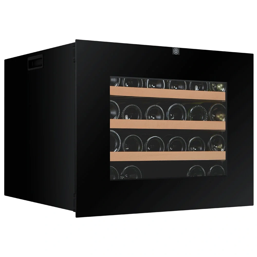 Vitrină de vin încorporabilă Dunavox DXB-24.51B.TO Balance, 1 zonă, 24 sticle, 45,3 cm, clasa G, negru [1]