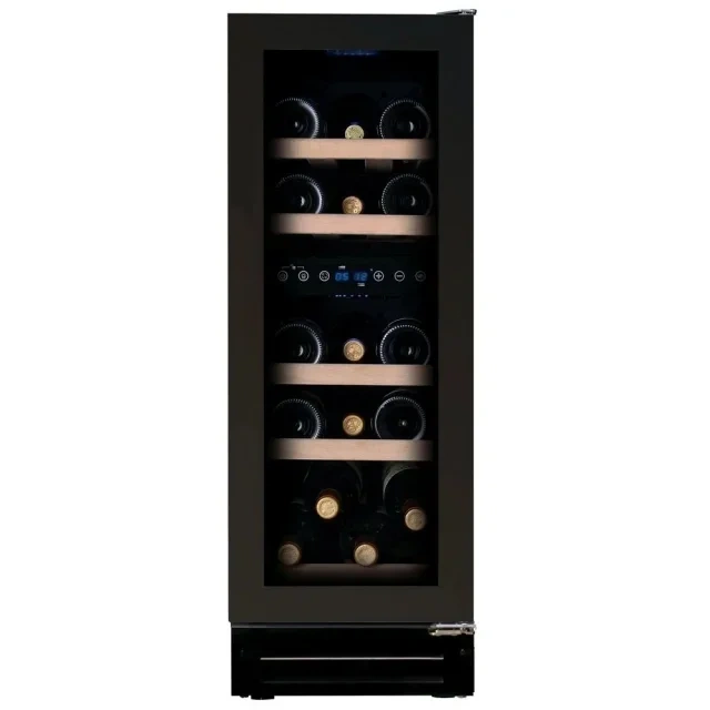 Vitrină de vin încorporabilă sub blat Dunavox DAUF-17.58DC Flow, 2 zone, 17 sticle, 81,5 cm, clasa G, culoare RAL personalizabilă [6]