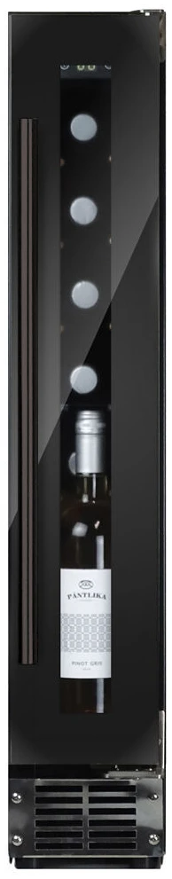 Vitrină de vin încorporabilă sub blat Dunavox DAUF-9.22B Flow, 1 zonă, 9 sticle, 82 cm, clasa G, negru [1]