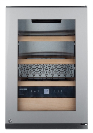 Vitrină de vin independentă Liebherr WKes 653 GrandCru, 1 zonă, 12 sticle, 61,2 cm, clasa E, inox [4]