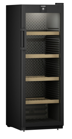 Vitrină de vin independentă Liebherr WPbl 5001 GrandCru, 1 zonă, 196 sticle, 168,4 cm, clasa F, negru [6]