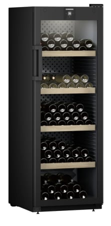 Vitrină de vin independentă Liebherr WPbl 5001 GrandCru, 1 zonă, 196 sticle, 168,4 cm, clasa F, negru [2]